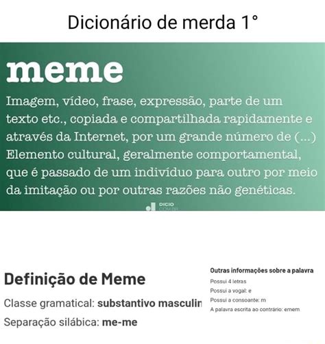 Dicionario De Merda