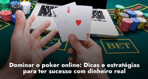 Dinheiro De Poker Dicas De Estrategia