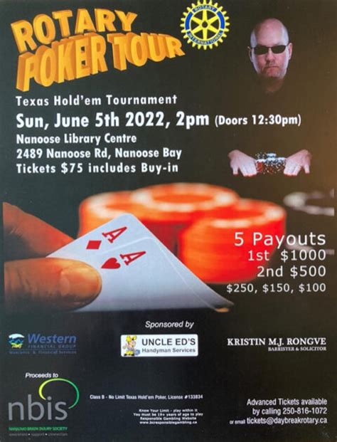 Dragoes Poker Tour Nanaimo