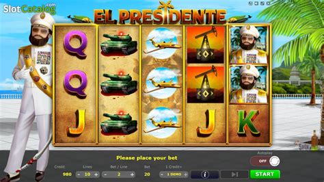 El Presidente Slot - Play Online