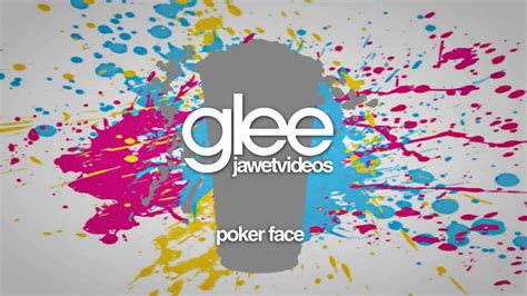 Elenco De Glee Poker Face Instrumental