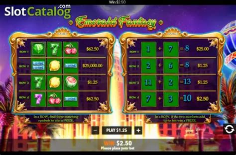 Emerald Fantasy Scratchcard Bwin