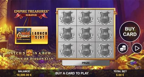 Empire Treasures Scratch Card Bet365