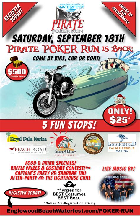 Englewood Pirate Poker Run