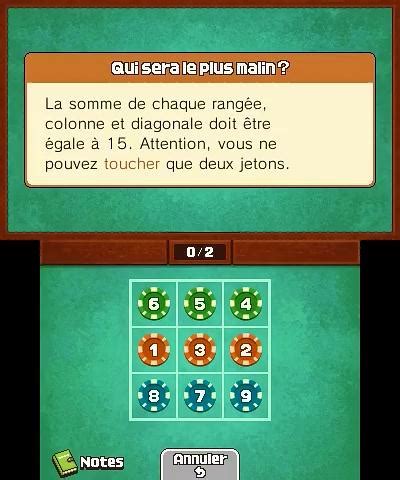 Enigme Casino Layton Et Le Masque