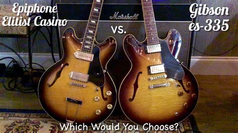 Epiphone Casino Vs 335