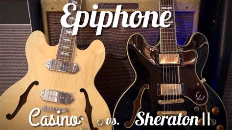 Epiphone Sheraton Casino Revisao