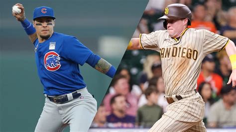 Estadisticas de jugadores de partidos de Chicago Cubs vs San Diego Padres