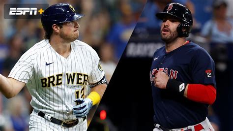 Estadisticas de jugadores de partidos de Milwaukee Brewers vs Boston Red Sox