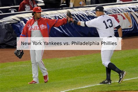 Estadisticas de jugadores de partidos de Philadelphia Phillies vs New York Yankees