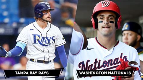 Estadisticas de jugadores de partidos de Washington Nationals vs Tampa Bay Rays