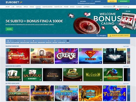 Eurobet It Casino Codigo Promocional