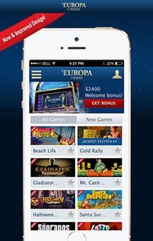 Europa Casino Ipad