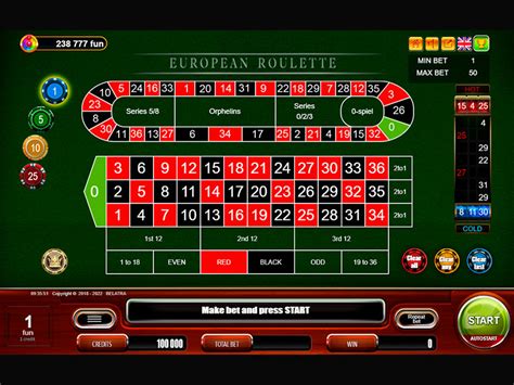 European Roulette Belatra Games Betway