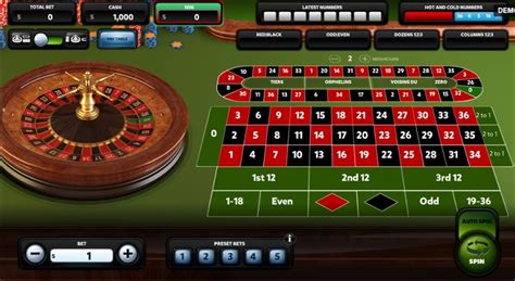 European Roulette Red Rake 888 Casino