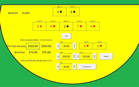 Excel Holdem