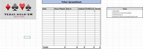 Excel Planilha De Poker