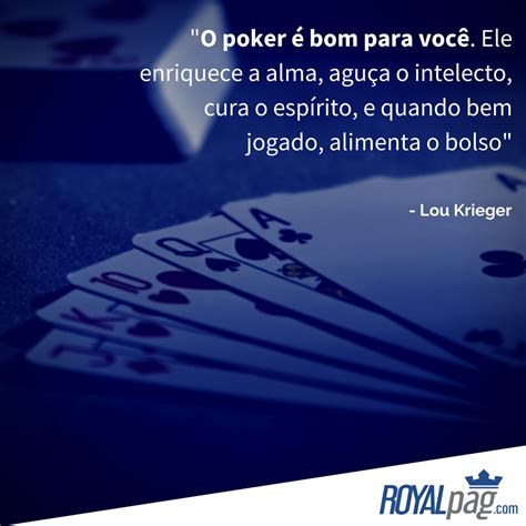 Famoso Poker Citacoes Ditos