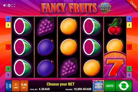 Fancy Fruits Golden Nights Bonus Betway