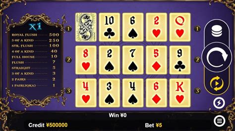 Fancy Poker 5 Slot Gratis