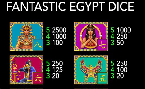 Fantastic Egypt Dice Betway