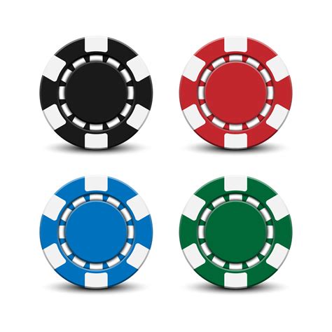 Ficha De Poker Gratis Vetor