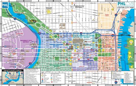 Filadelfia Casinos Mapa