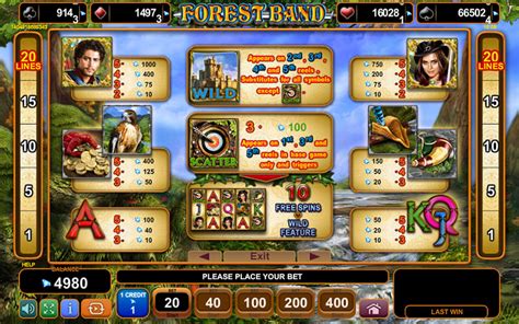 Forest Band Slot Gratis