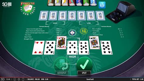 Fortune Pai Gow Poker Online Gratis