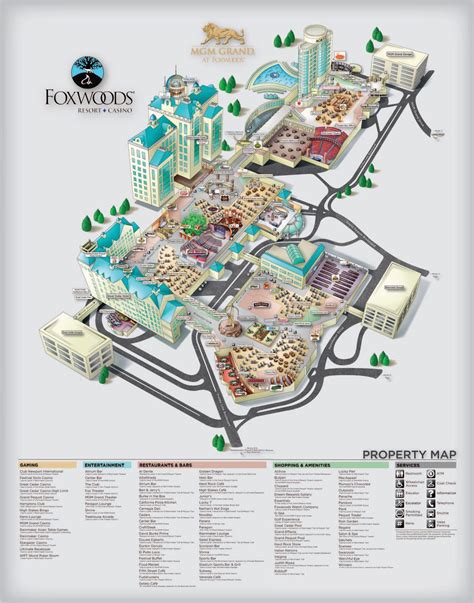 Foxwoods Casino Ct Mapa