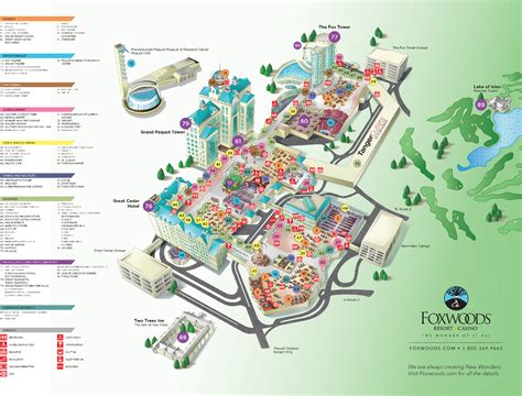 Foxwoods Resort Casino Mapa