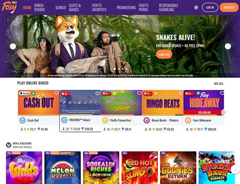 Foxy Bingo Casino Online