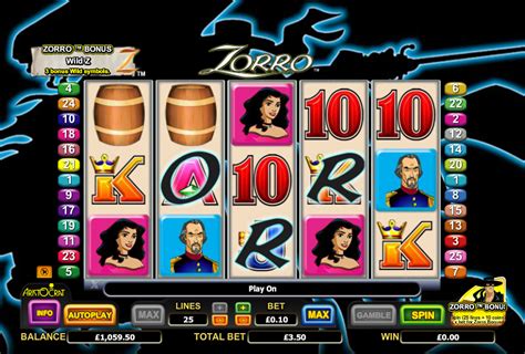 Free Casino Slots Zorro