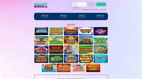 Free Spirit Bingo Casino Codigo Promocional