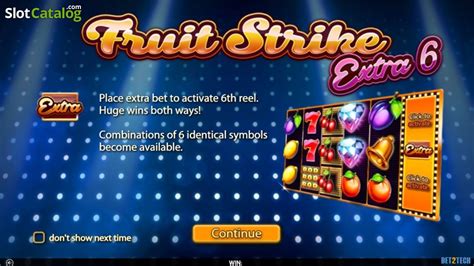 Fruit Strike Extra 6 Bodog