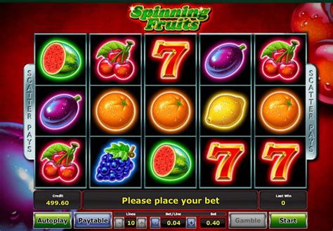 Fruits 20 Slot Gratis