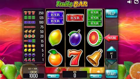 Fruits Bar Slot Gratis