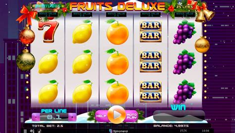 Fruits Deluxe Christmas Edition 1xbet