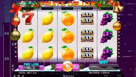 Fruits Deluxe Christmas Edition Bwin