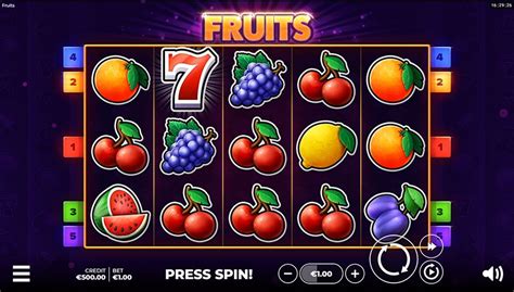 Fruits Holle Games Leovegas