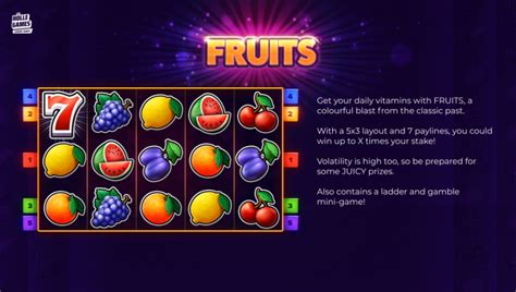 Fruits Xl Holle Games Brabet