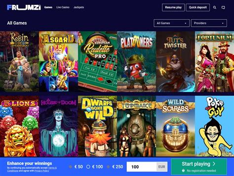 Frumzi Casino Online