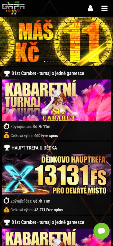 Gapa Herna Casino Mobile