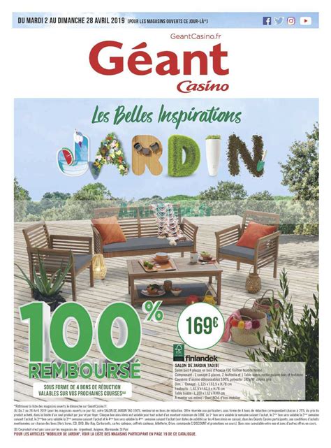 Geant Casino Catalogo Jardin 2024