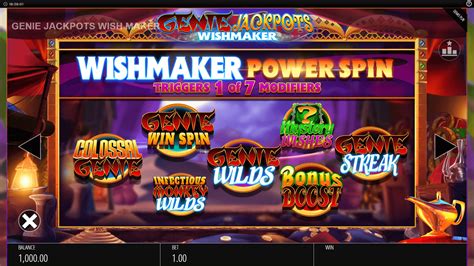 Genie Jackpots Wishmaker Slot - Play Online