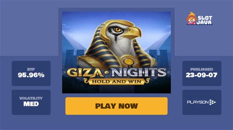 Giza Nights Hold And Win Novibet
