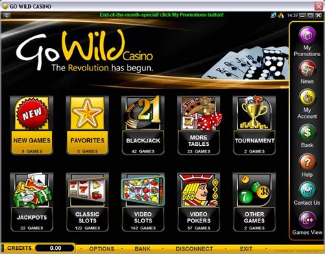 Go Wild Casino Aplicacao