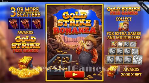 Gold Strike Bonanza Betano