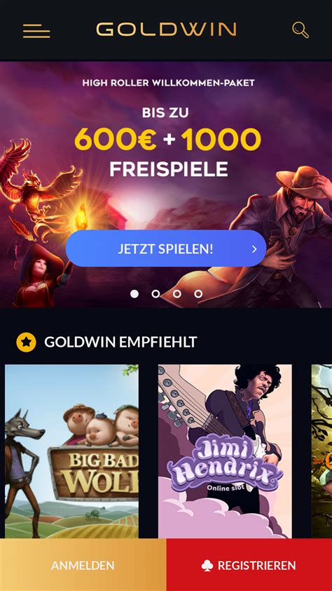 Goldwin Casino App