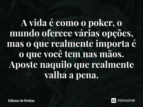 Grandes Frases Sobre O Poker